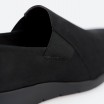 Black Moccasins in Leather for Woman - RAMY