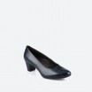 Blue Pumps in Leather for Woman - AIR FRANCE