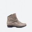 Beige half boots in Leather for Woman - SWEAR