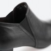 Bottes basses noires en cuir pour Femme - AIPOD