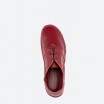 Red Laced shoes in Leather for Woman - SILVER