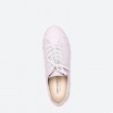 Pink Sneakers in Leather for Woman - AMSTERDAM