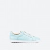 Blue Sneakers in Leather for Woman - AMSTERDAM