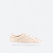 Beige Sneakers in Leather for Woman - AMSTERDAM