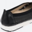 Black Ballerinas in Leather for Woman - FRET PERF
