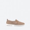 Beige Moccasins in Leather for Woman - FRIEND PERF