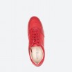 Sneakers vermelhas em pele para Mulher - FRAGOLE