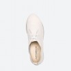 Sapatos de cordões brancos em pele para Mulher - SKO