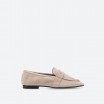 Beige Moccasins in Leather for Woman - OSAKA