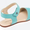 Green Sandals in Leather for Woman - TUSK