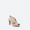 Brown Sandals in Leather for Woman - VALENCIA