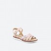 Beige Sandals in Leather for Woman - TULIA